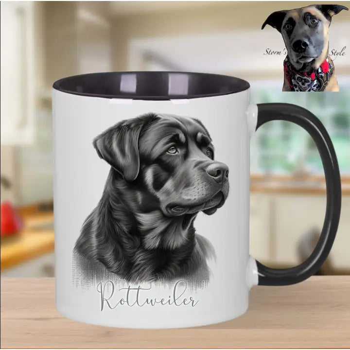 Sketch Rottweiller Mug